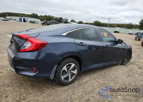 2021 Honda Civic Lx из США, поврежденный, VIN 2HGFC2F68MH513976